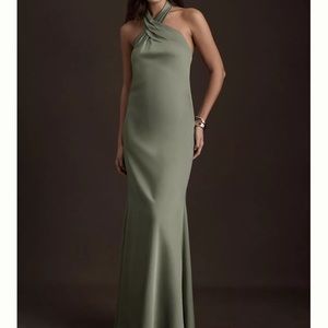 BHLDN bridesmaids dress!!! Ruby style, size 2, color Moss